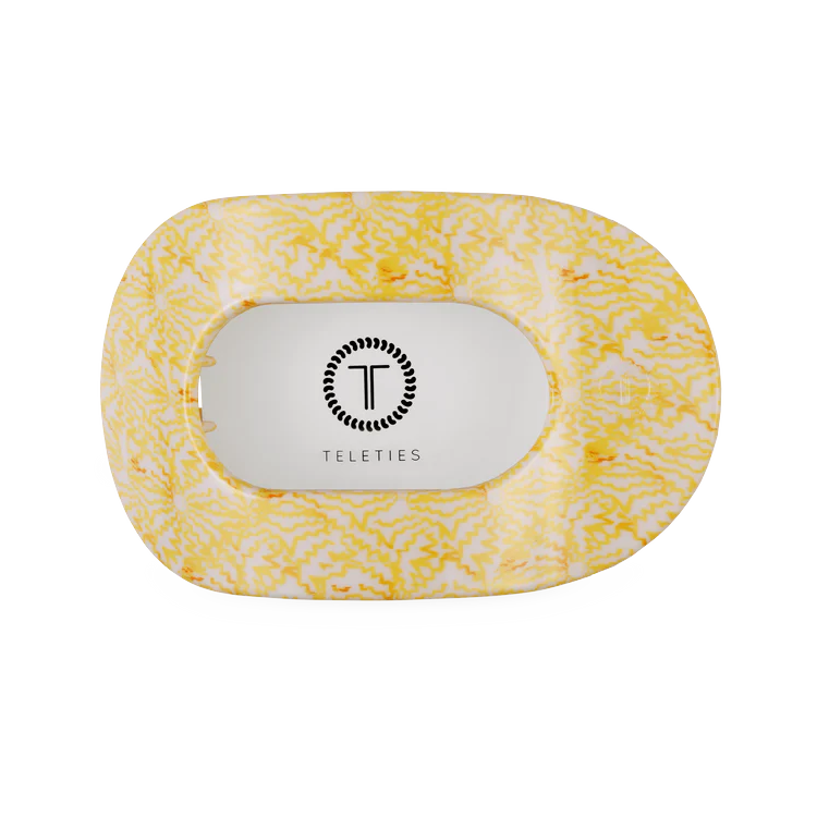 Teleties Flat Fun in the Sun Hair Clip Medium - PinkPro Beauty Supply