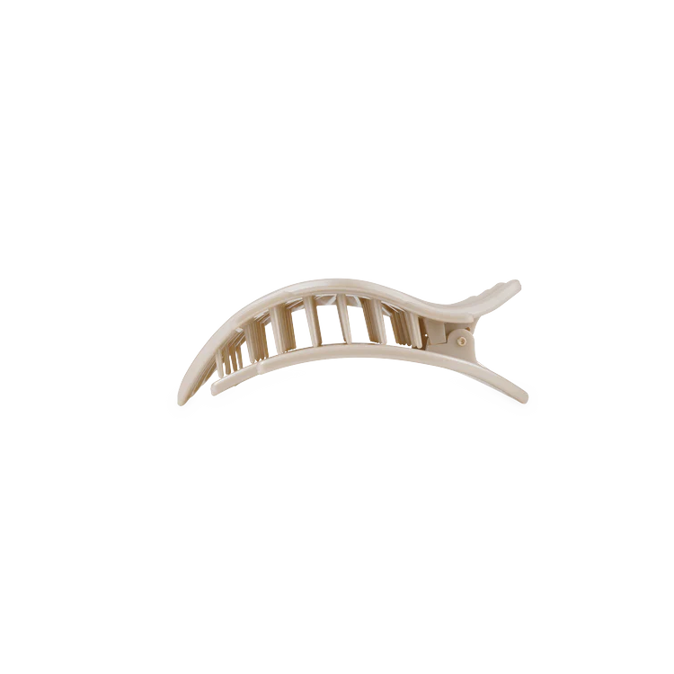 Teleties Flat Hair Clip Shimmering Shell - Small - PinkPro Beauty Supply
