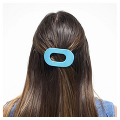 Teleties Round Flat Clip Summer Sky Collection - Small - PinkPro Beauty Supply