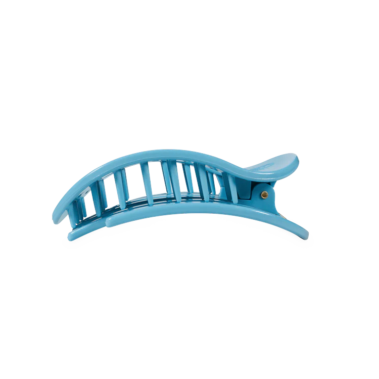 Teleties Round Flat Clip Summer Sky Collection - Medium - PinkPro Beauty Supply