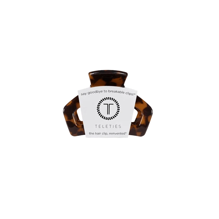 Teleties Open Petite Clip - Tortoise