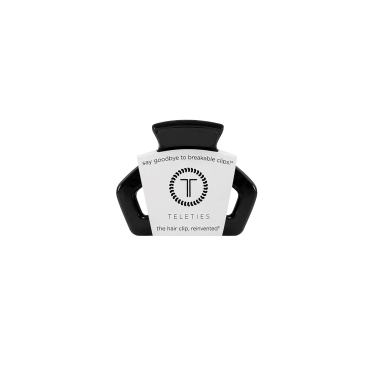 Teleties Open Petite Hair Clip - Jet Black