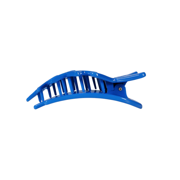 Teleties Flat Clip Medium Blue Shooting Star