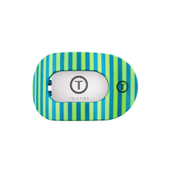 Teleties Cabana Cutie Medium Flat Round Hair Clip Teleties
