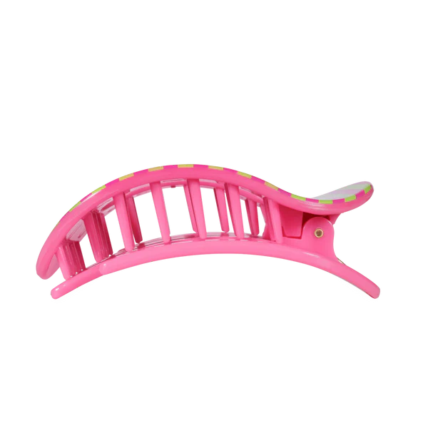 Teleties Summer Crush Large Flat Round Hair Clip