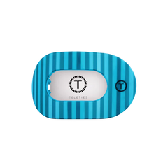 Teleties Splash Zone Medium Flat Round Hair Clip Teleties