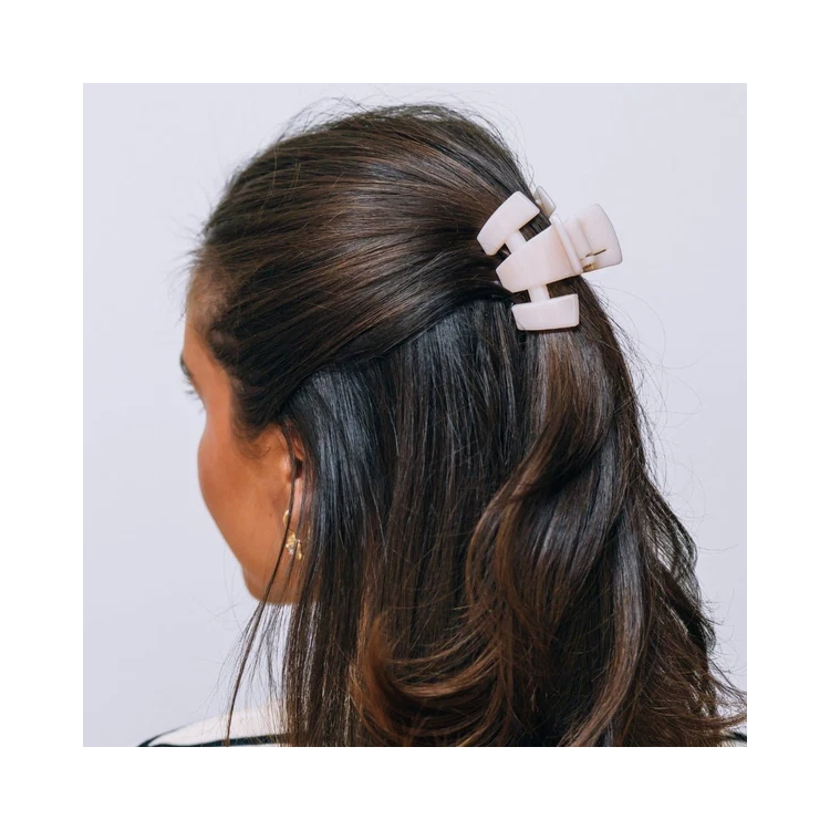 Teleties Classic Clip Petite - Almond Beige