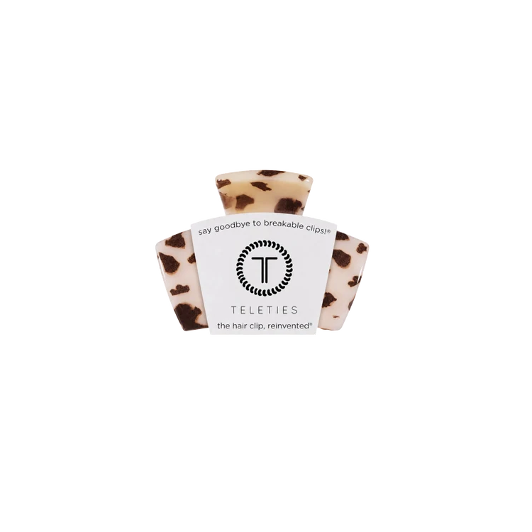 Teleties Classic Clip Petite - Blonde Tortoise