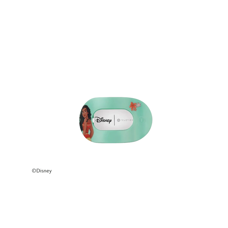 Teleties Tiny Flat Clip - Moana