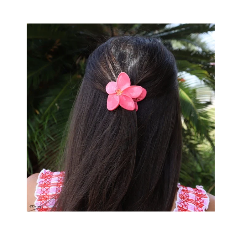 Teleties Moana Flower Tiny Flat Hair Clip