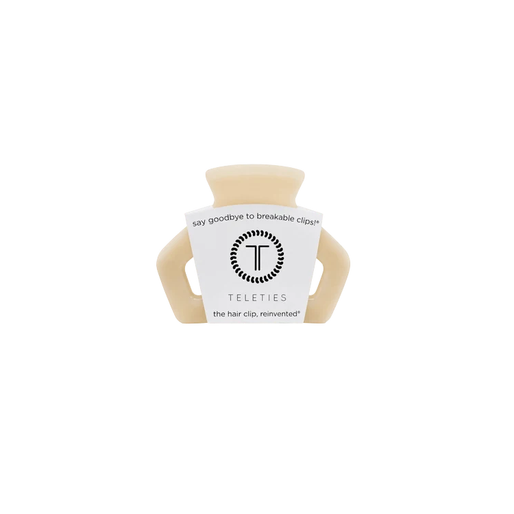 Teleties Open Clip Petite - Almond Beige