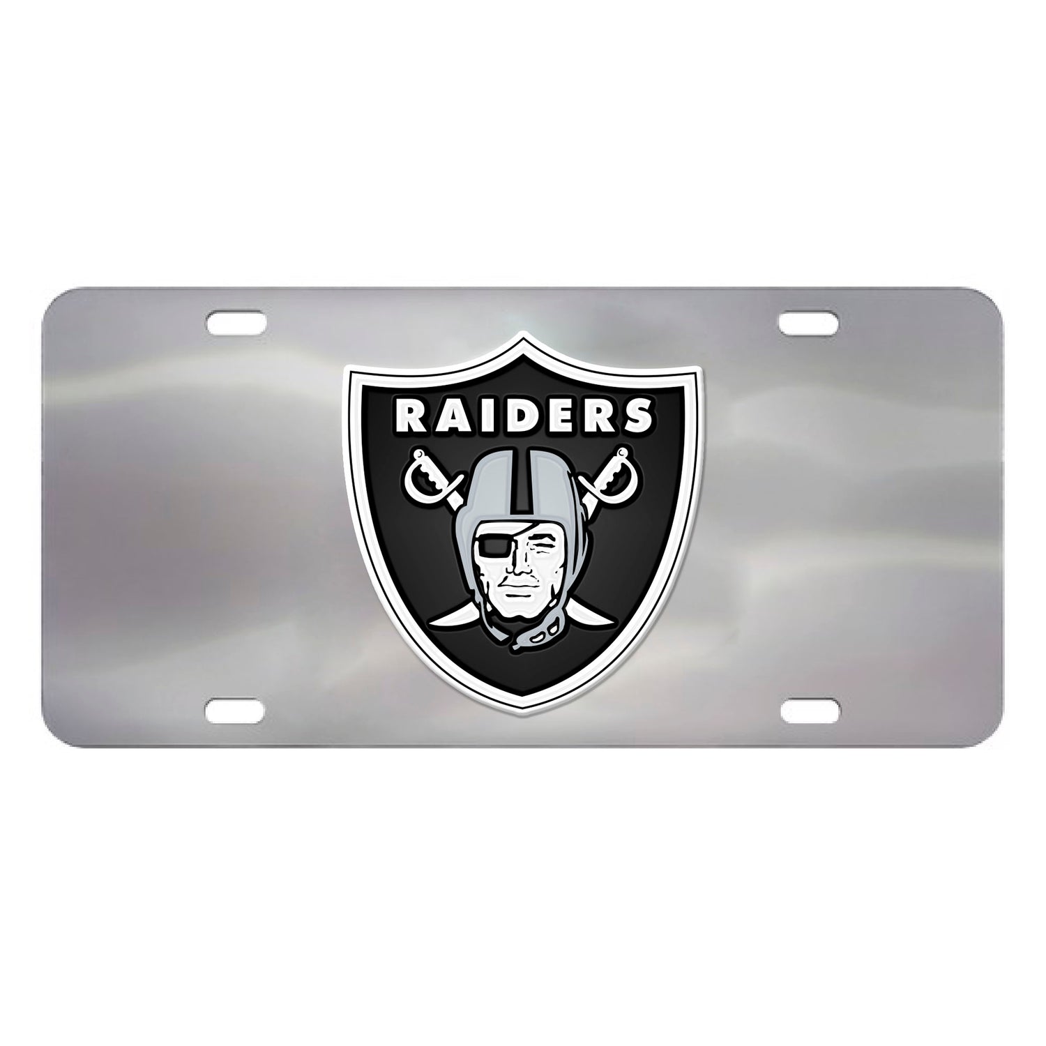 Fanmats Las Vegas Raiders Diecast License Plate