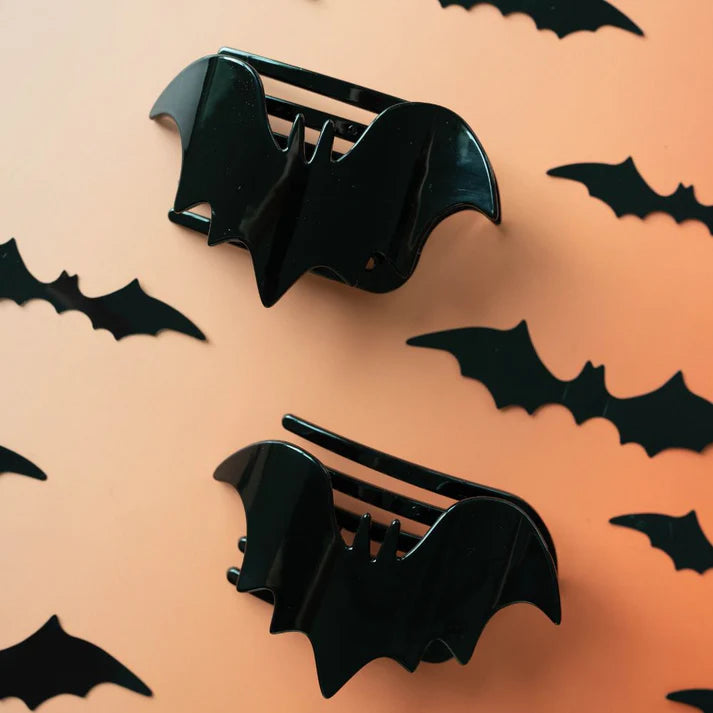 Teleties Flat Medium Rectangle Halloween Bat