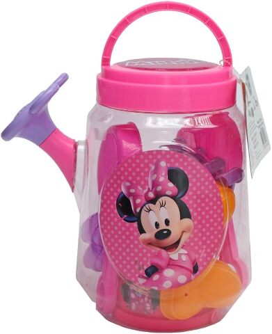 Minnie Mouse Large Clear Watering Can (Filled)