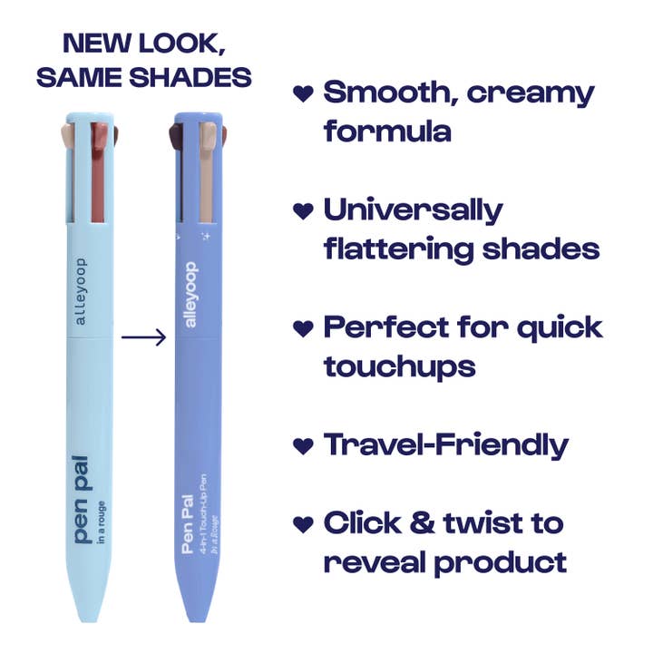 Alleyoop Pen Pal 4-in-1 Makeup Touch-Up Pen