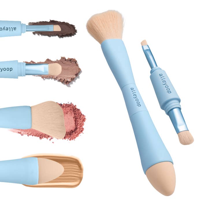 Alleyoop Multi-Tasker 4-in-1 Makeup Brush