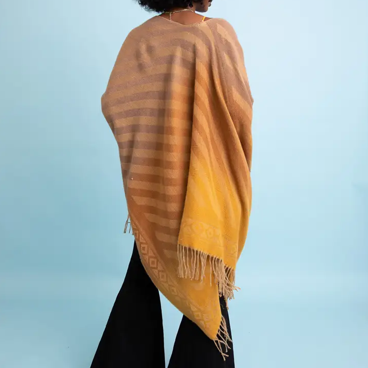 Serape Camel & Mustard One Size