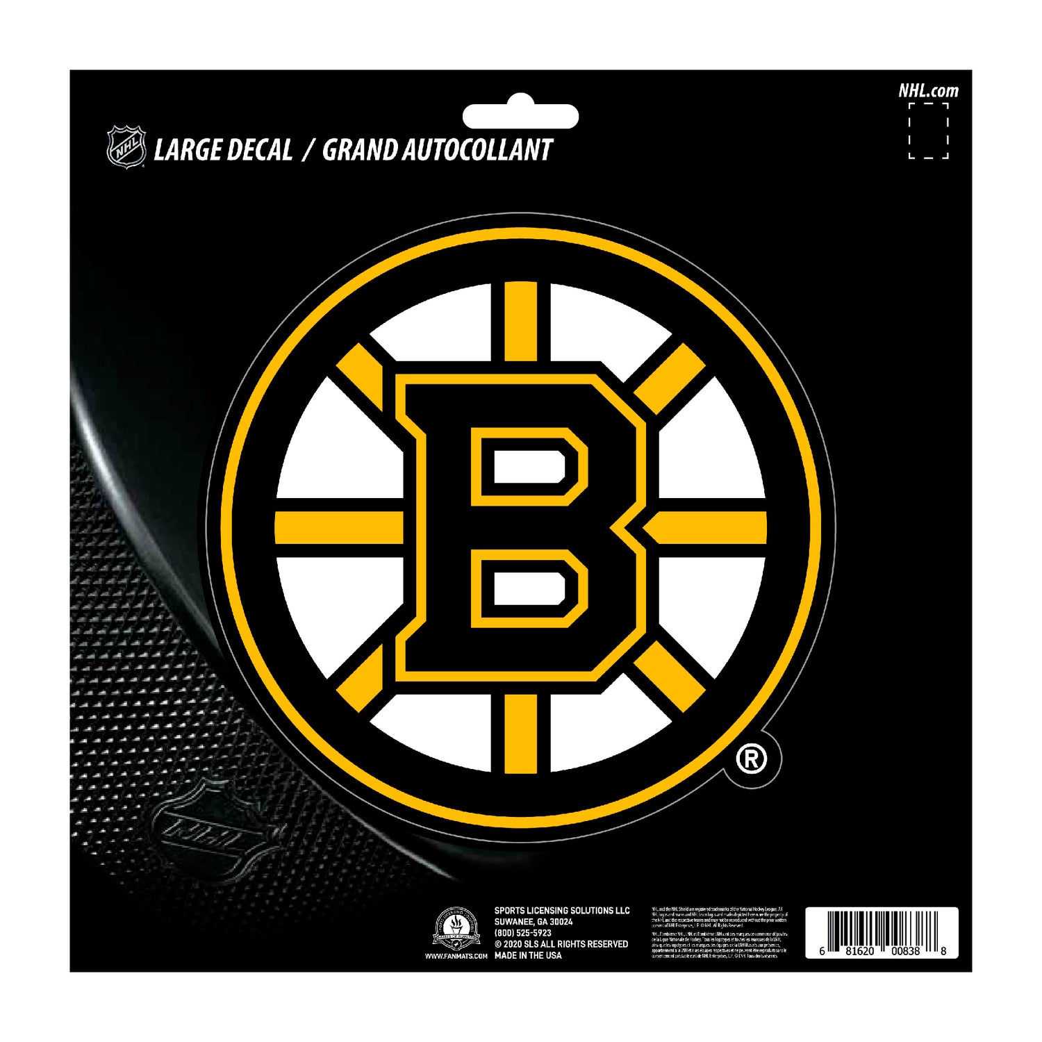 Fanmats Boston Bruins Large Decal