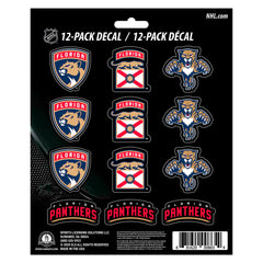 Fanmats Florida Panthers Mini Decal 12pk Fanmats