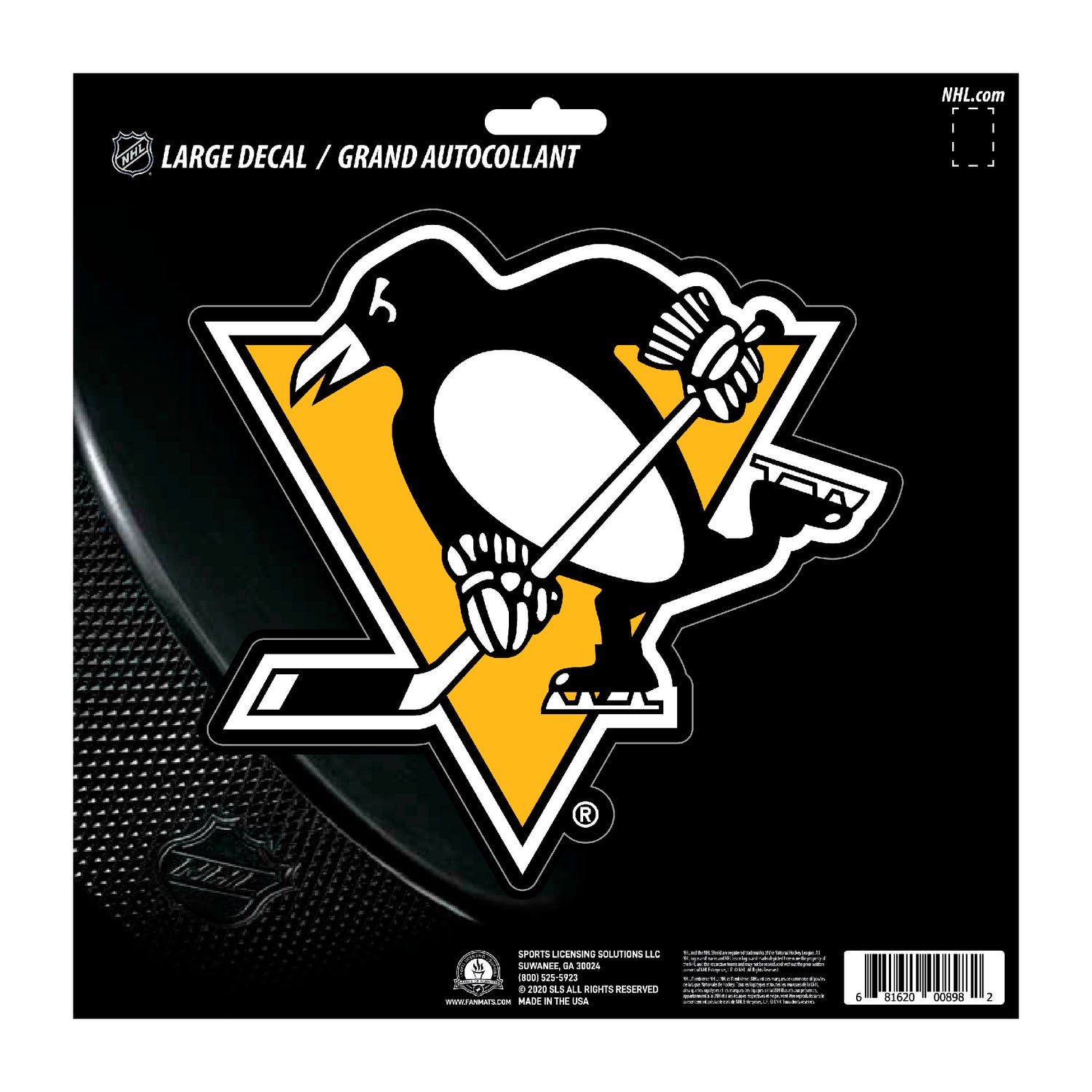 Fanmats Pittsburgh Penguins Large Decal