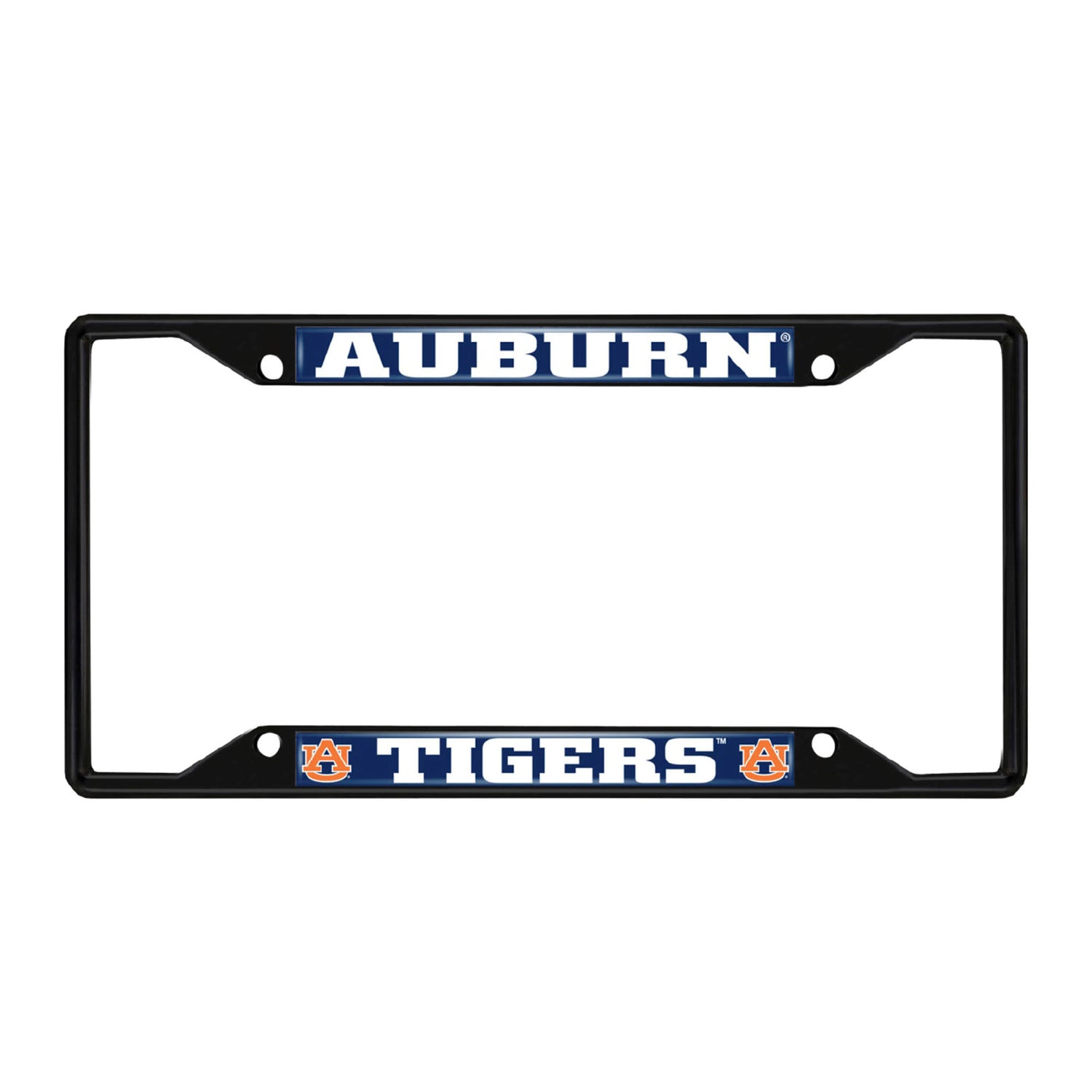 Fanmats Auburn Tigers License Plate Frame - Black