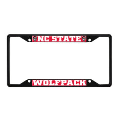 Fanmats NC State Wolfpack License Plate Frame - Black Fanmats