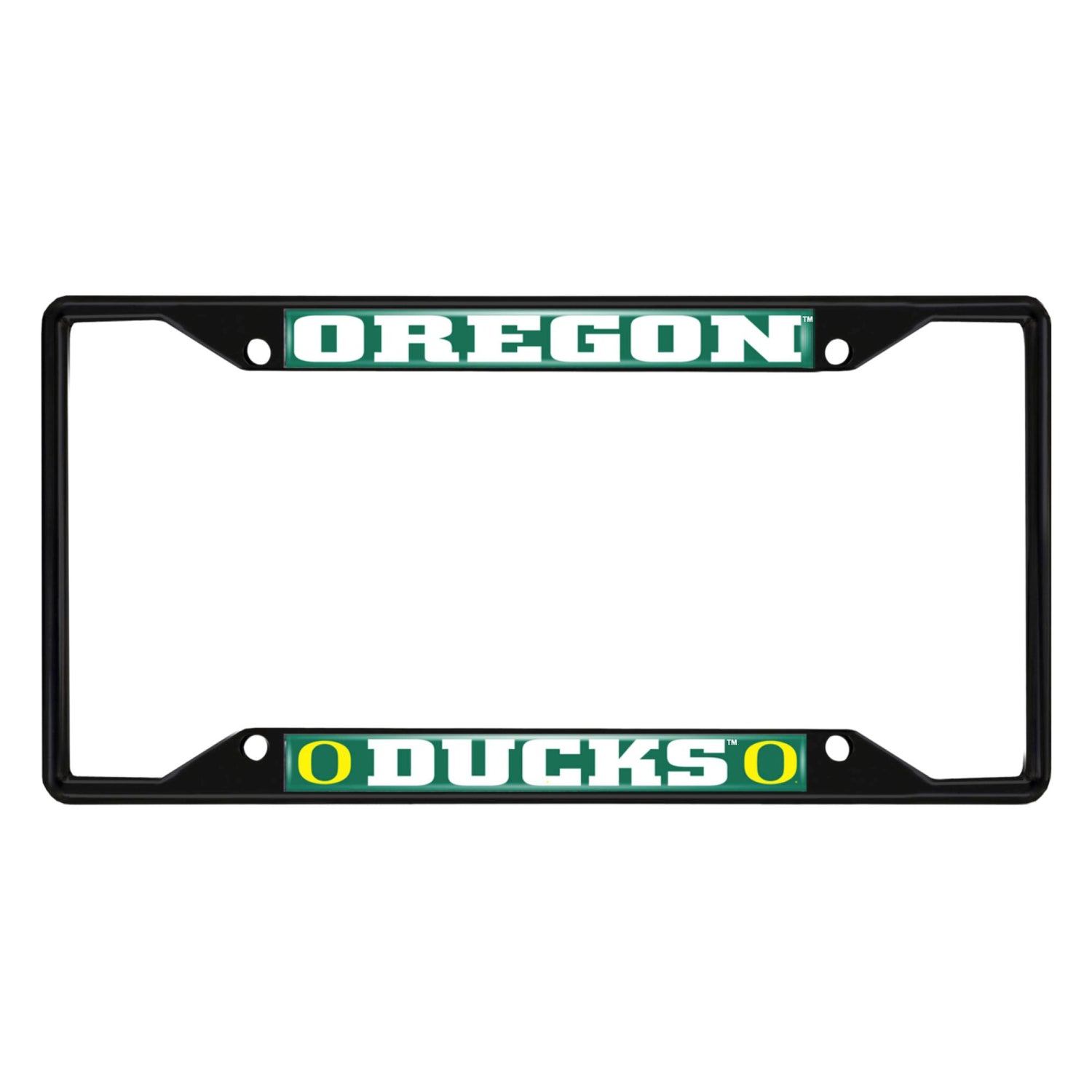 Fanmats Oregon Ducks License Plate Frame - Black Fanmats