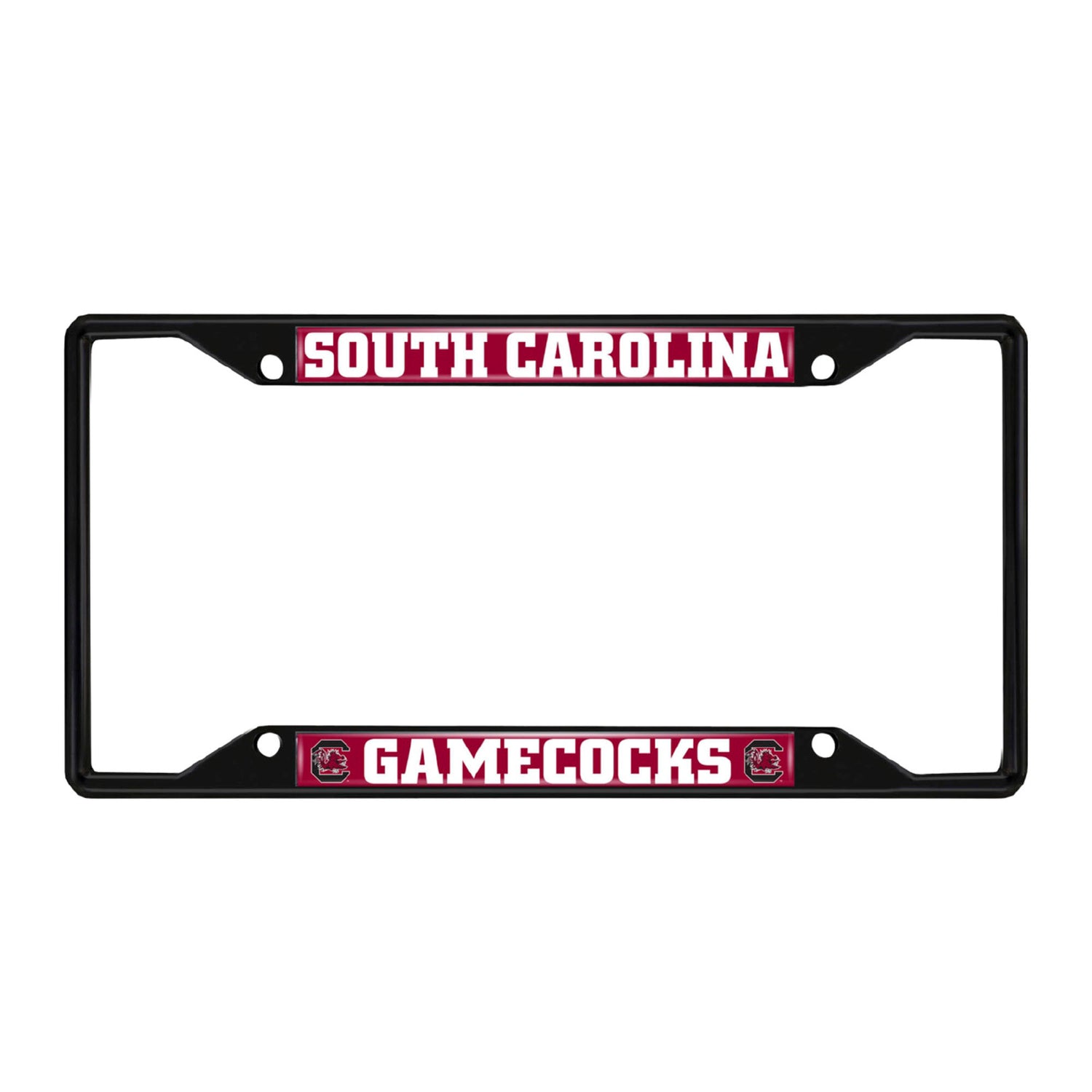 Fanmats South Carolina Gamecocks License Plate Frame - Black