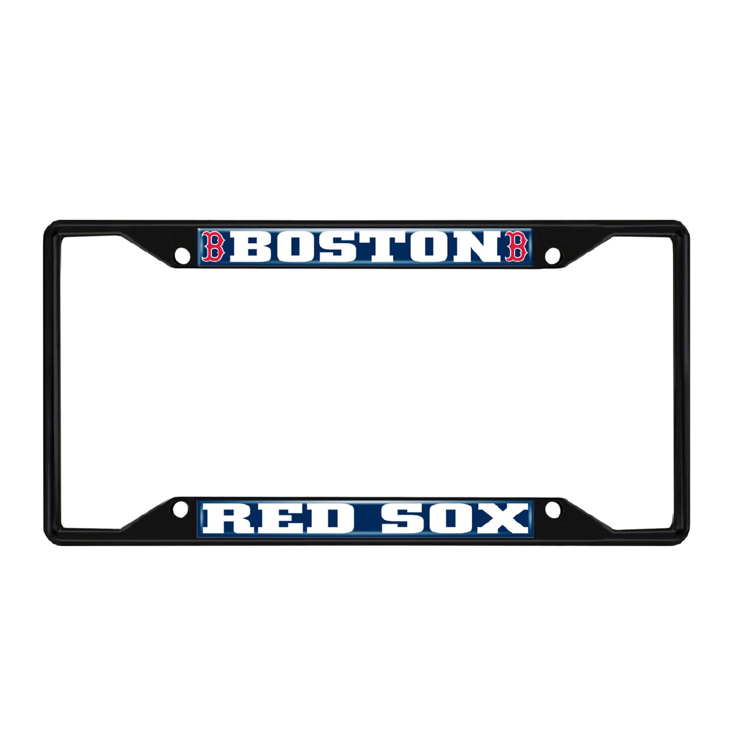 Fanmats Boston Red Sox License Plate Frame - Black Fanmats