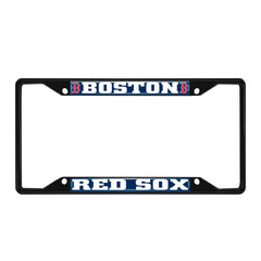 Fanmats Boston Red Sox License Plate Frame - Black Fanmats