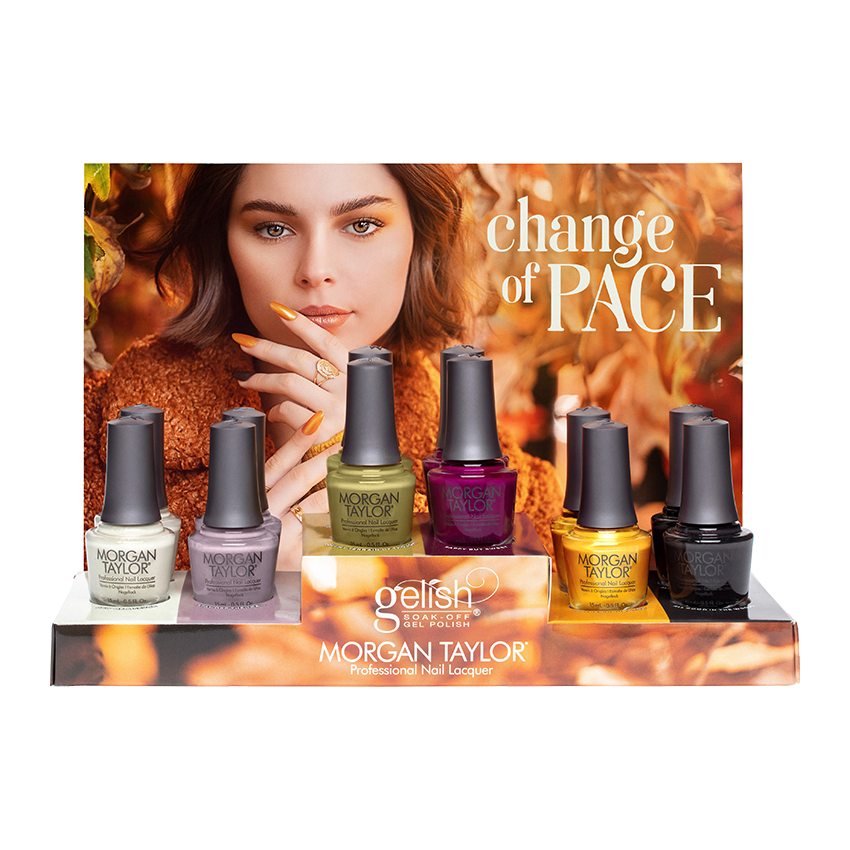 Morgan Taylor Nail Lacquer Change Of Pace Collection 12 Piece Display