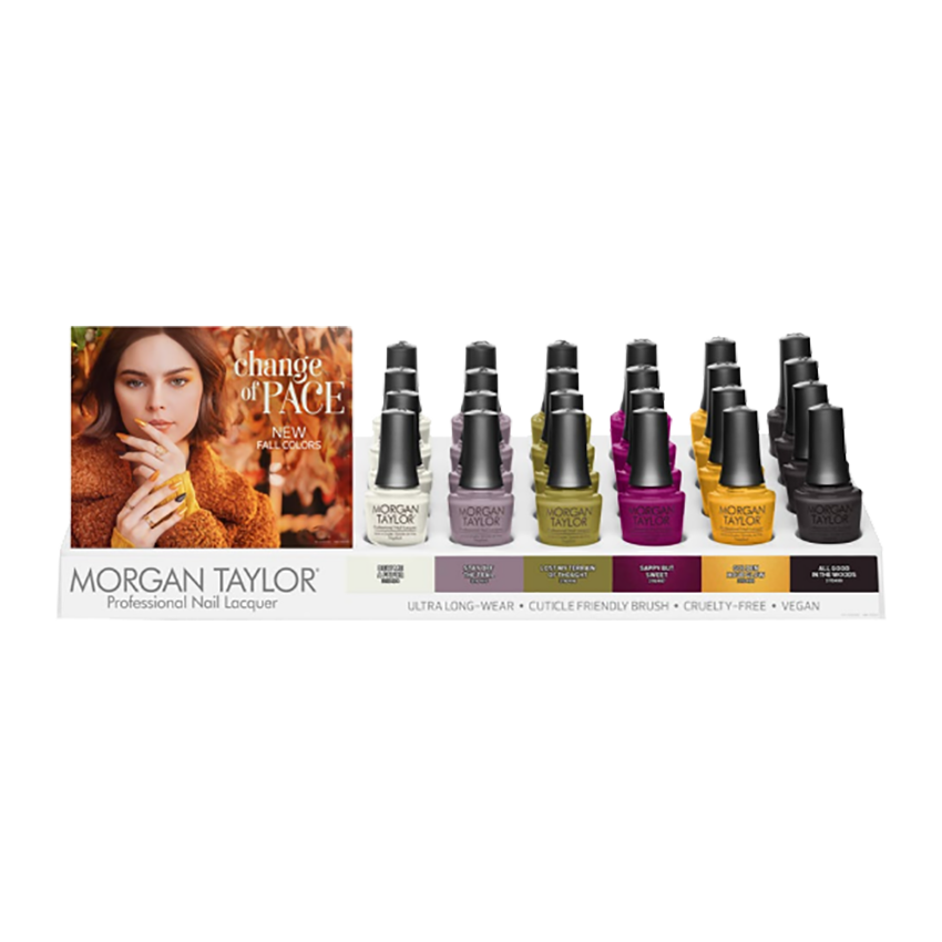 Morgan Taylor Nail Lacquer Change of Pace Collection 24 Piece Display