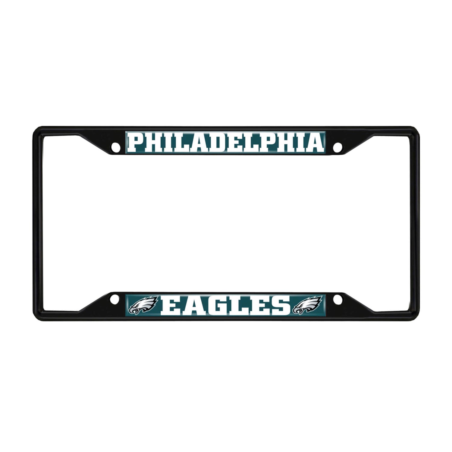 Fanmats Philadelphia Eagles License Plate Frame - Black