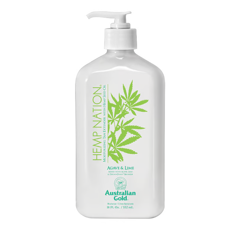 Australian Gold Hemp Nation Agave & Lime Dye Free Moisturizer - 18 oz.