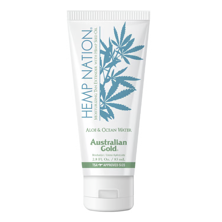 Australian Gold Hemp Nation Aloe & Ocean Water Tan Extender 2.85 oz