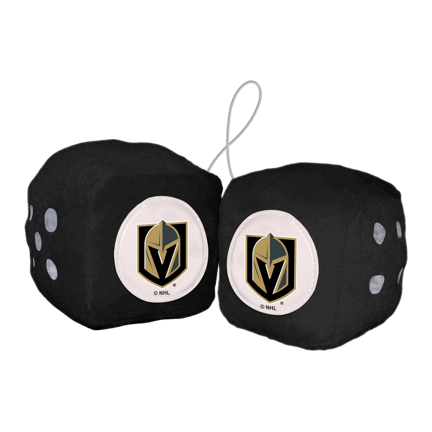 Fanmats Vegas Golden Knights Fuzzy Dice