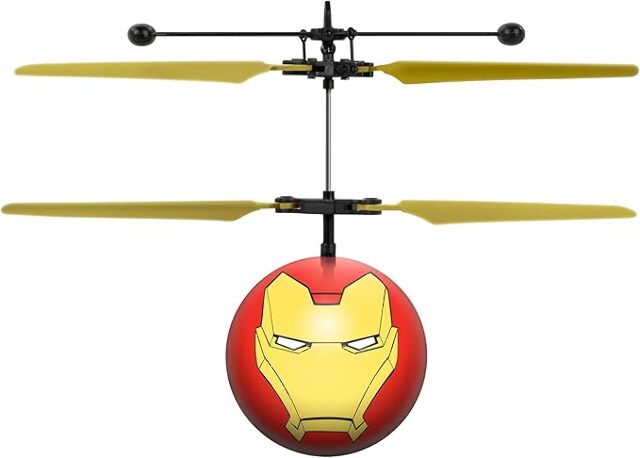 Marvel Avengers Iron Man IR UFO Ball Helicopter