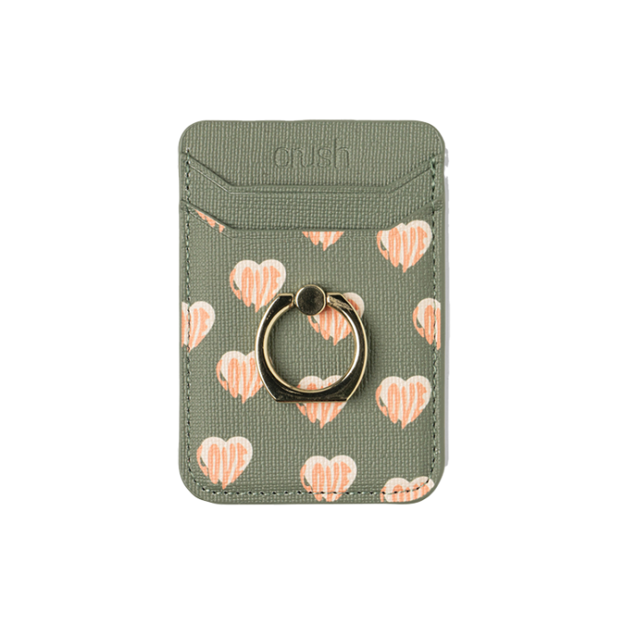 Crush Stickable Phone Wallet Hearts