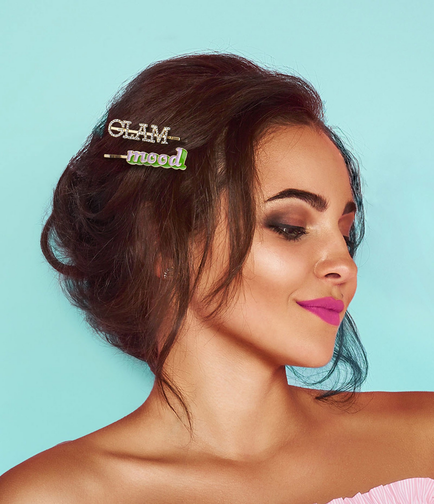 Olivia Moss Hair Pins - 24 Piece Display