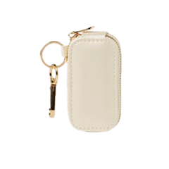Crush Jewelry Case Keychain - Creamy White - PinkPro Beauty Supply
