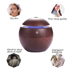 Mini Diffuser Ultrasonic Aroma - Dark Wood - PinkPro Beauty Supply