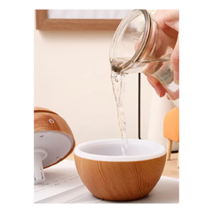 Mini Diffuser Ultrasonic Aroma - Light Wood - PinkPro Beauty Supply