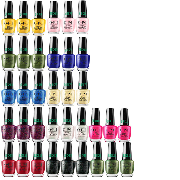 OPI Nail Lacquer Wicked Collection 36 Piece Stock-In-Box