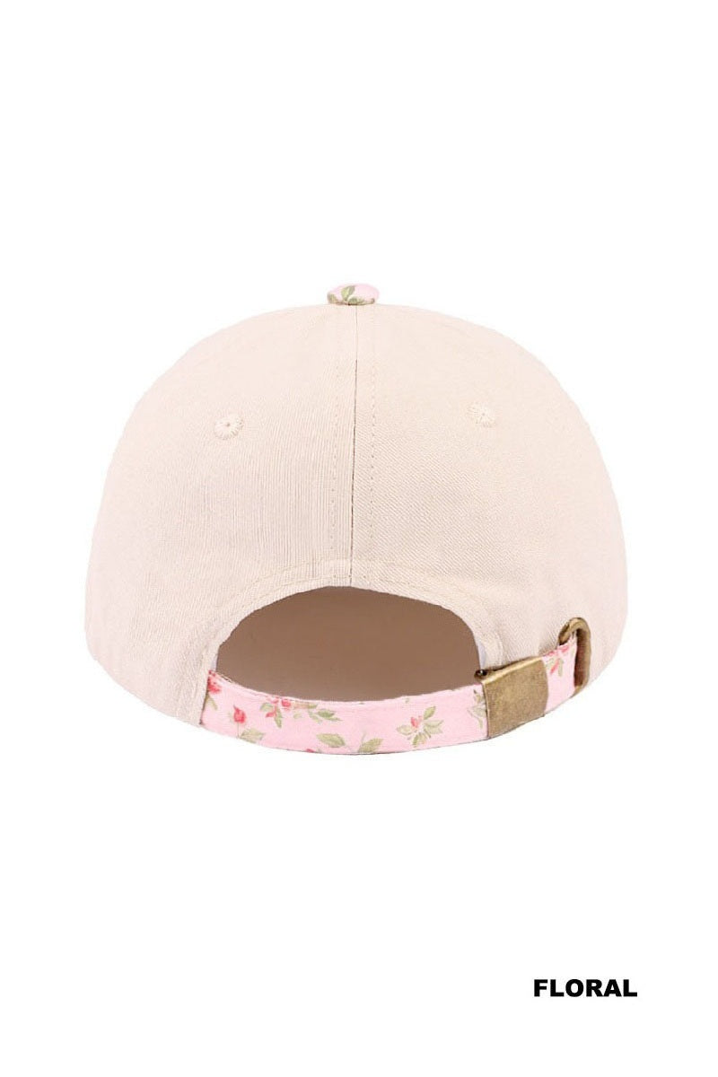Zenana Two Tone Canvas Hat Two Tone Canvas Hat 