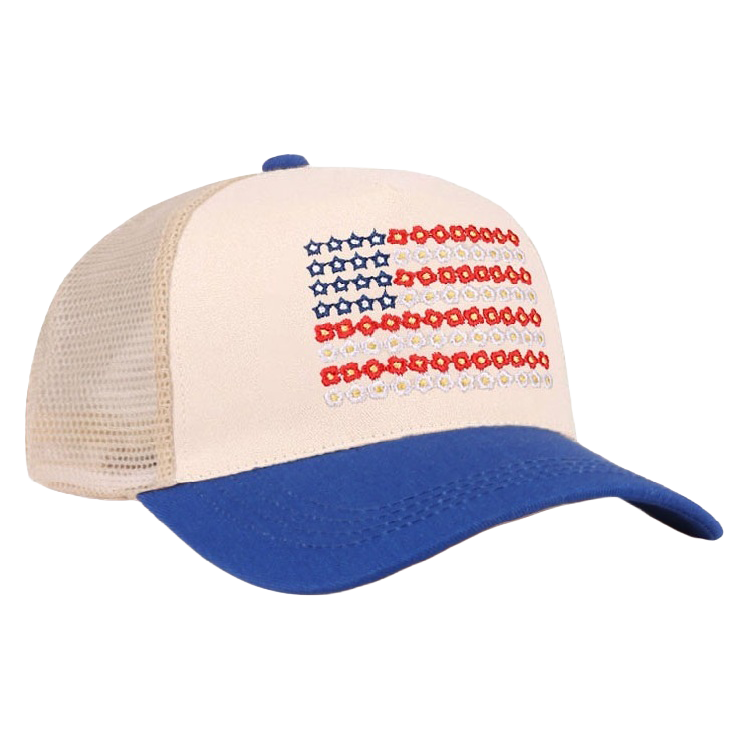 Cap Two Tone Flag Blue
