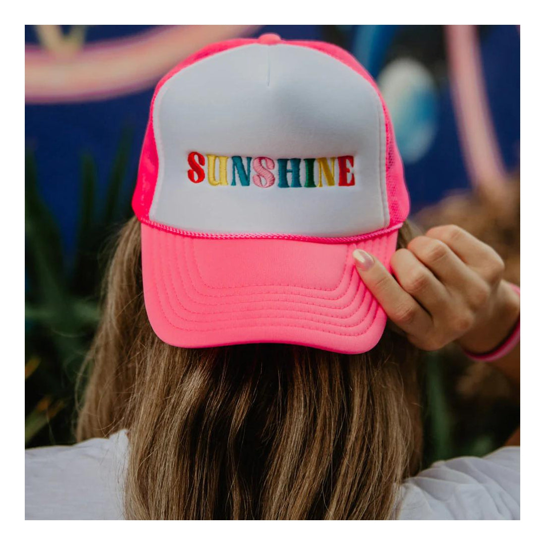 Trucker Hat Multicolored Sunshine