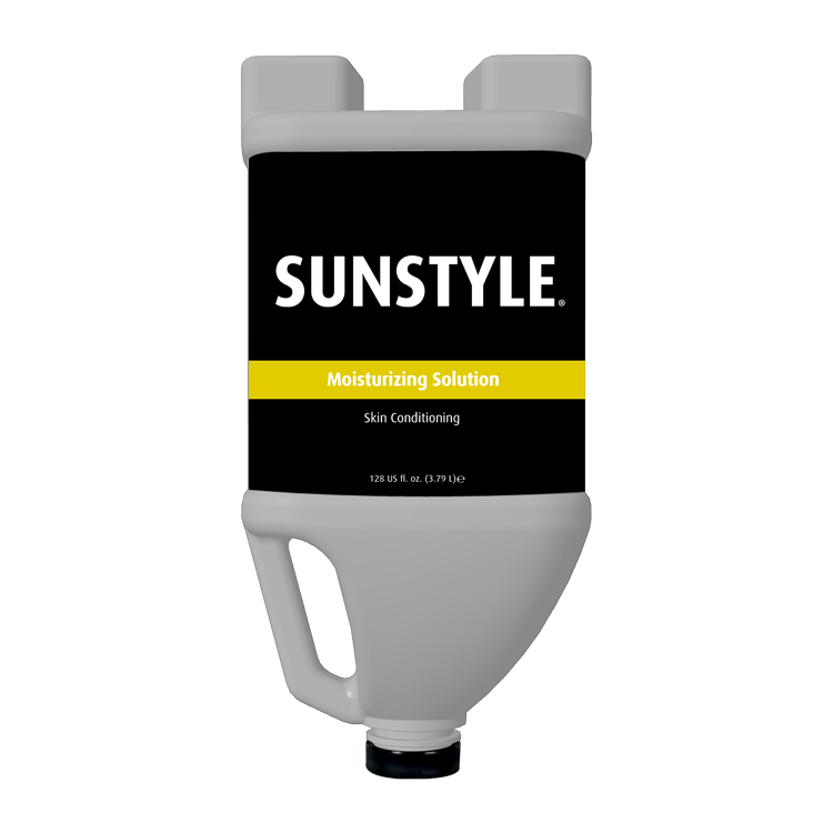 Solución de cabina ventilada humectante Sunstyle Sunless