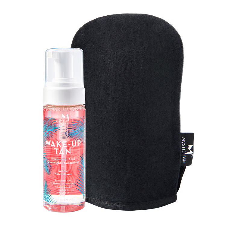 Mystic Tan WakeUp Tan Water Mousse & Mitt Bundle