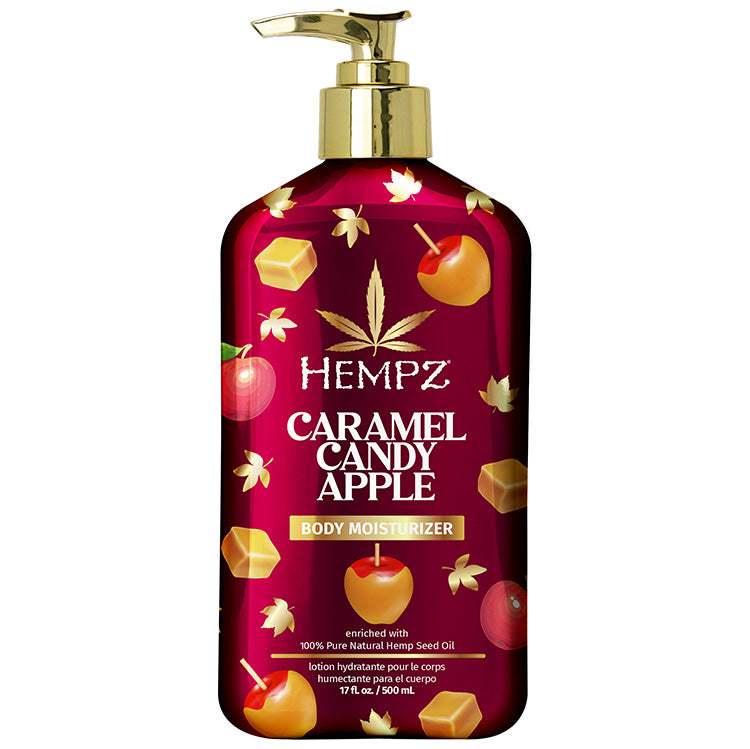 Humectante de manzana y caramelo Hempz - 17 oz.