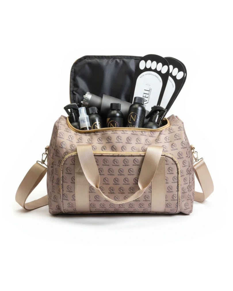 Norvell Compact Spray Tan Tech Duffle Bag